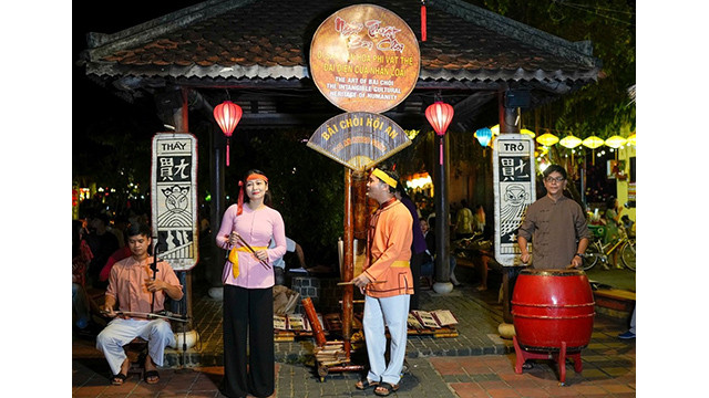 La ville de Hôi An organisera de nombreuses activités pour faire découvrir la culture traditionnelle à cette occasion. Photo : thoidai.com.vn La ville de Hôi An organisera de nombreuses activités pour faire découvrir la culture traditionnelle à cette occasion. Photo : thoidai.com.vn