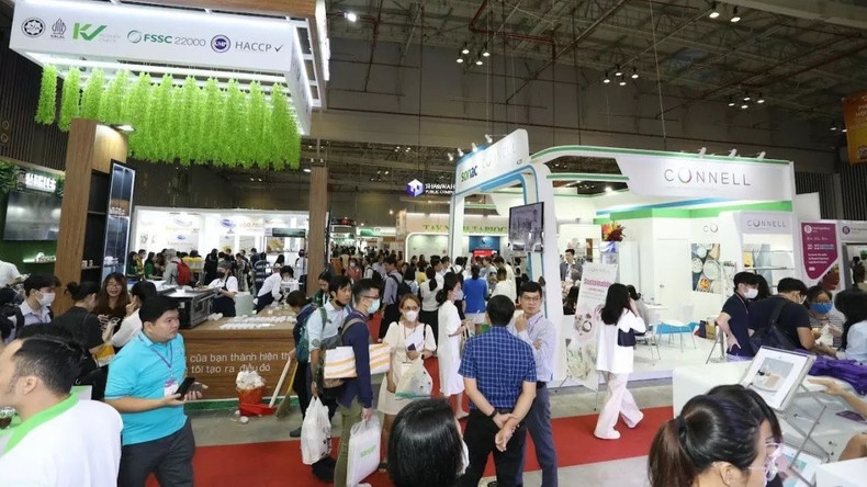 Activités d'exposition d'aliments et de boissons en 2023. Photo : Le comité d'organisation. Activités d'exposition d'aliments et de boissons en 2023. Photo : Le comité d'organisation.