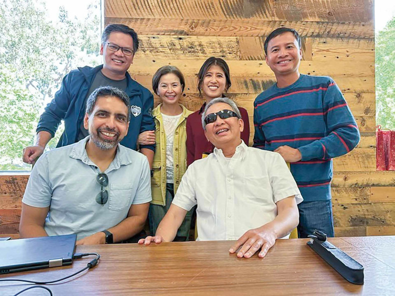 Pham Duc Trung Kiên, « bâtisseur de passerelles» entre le Vietnam et les États-Unis et ses associés. Photo : baoquocte.vn Pham Duc Trung Kiên, « bâtisseur de passerelles» entre le Vietnam et les États-Unis et ses associés. Photo : baoquocte.vn