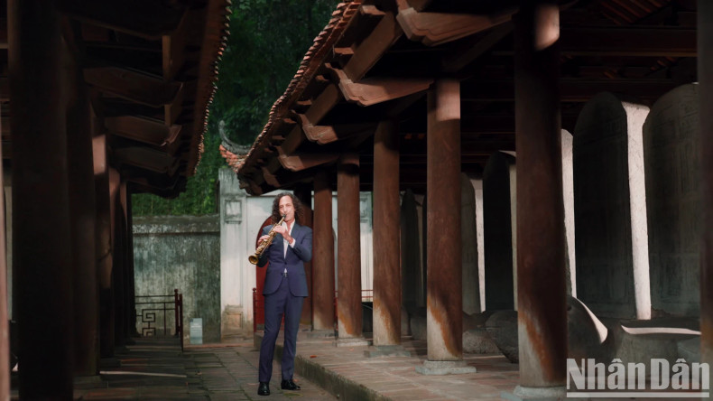 Visitons le Temple de la Littérature - Quôc Tu Giam, la première université du Vietnam. Photo : nhandan.vn