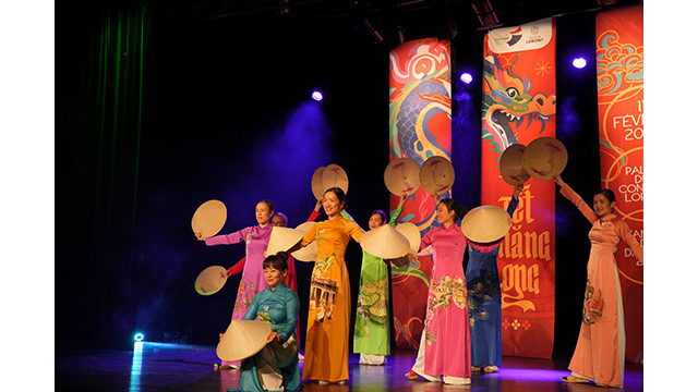 Des performances splendides et bien colorées pour but de promouvoir la musique vietnamien. Photo : Dào Hoàng, Nguyên Anh/Journal Nhân Dân.