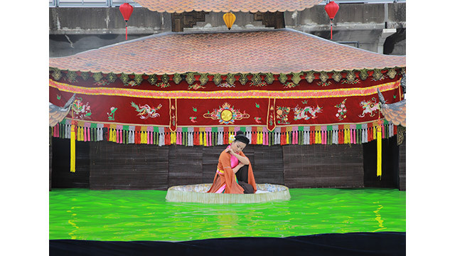 Spectacle de marionnettes sur l’eau au programme. Photo : bvhttdl.gov.vn Spectacle de marionnettes sur l’eau au programme. Photo : bvhttdl.gov.vn