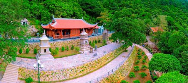 Le site national spécial des Trân à Dông Triêu dans la ville de Dông Triêu, province de Quang Ninh. Photo : VOV.vn Le site national spécial des Trân à Dông Triêu dans la ville de Dông Triêu, province de Quang Ninh. Photo : VOV.vn