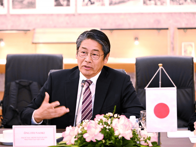 L'ambassadeur du Japon au Vietnam, Ito Naoki. Photo: moit.gov.vn