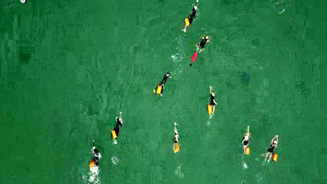 Les athlètes s'affronteront sur une distance de 8 km autour de la petite île de Cô Tô. Photo : NDEL.