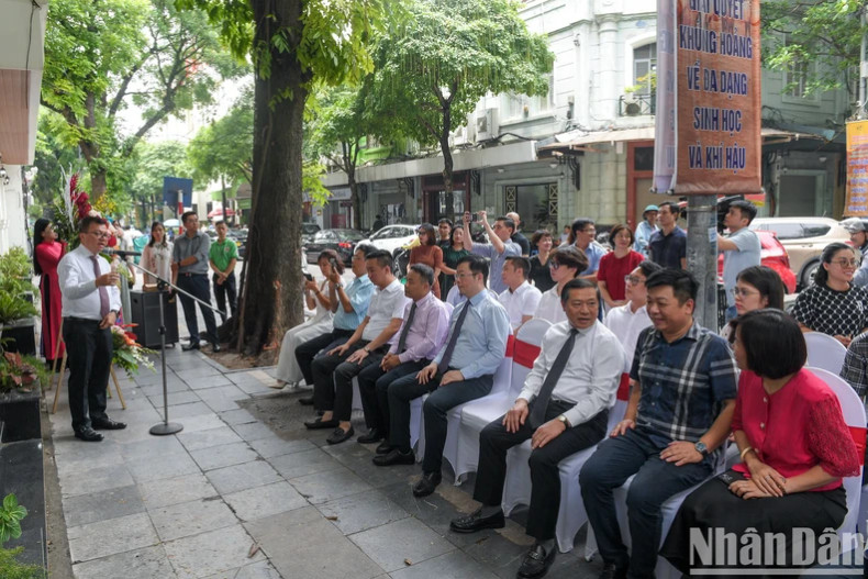 Les délégués lors de l'événement. Photo : nhandan:vn Les délégués lors de l'événement. Photo : nhandan:vn