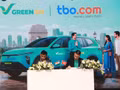 Le 5 juin 2026, la société vietnamienne Green and Smart Mobility Joint Stock Company (Green SM) a officiellement lancé son service Green SM Limo à New Delhi, en Inde. Photo : VNA.