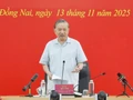 Le secrétaire général du Parti communiste du Vietnam, To Lam. Photo : VNA.