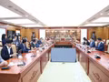 Séance de travail entre le ministère vietnamien des Finances et une délégation d'investisseurs internationaux conduite par le fonds de capital-risque Argor Capital. Photo : tapchikinhtetaichinh.vn