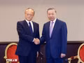 Le secrétaire général du Parti et président de la République, To Lâm, reçoit M. Masato Kanda, président de la Banque asiatique de développement (BAD). (Photo : VNA)
