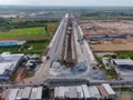 L’accès à la zone industrielle VSIP de Can Tho à l’intersection avec la Route nationale 80. Photo : VNA.