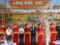 Inauguration du Village de la céramique vietnamienne à Da Nang. Photo : VNA.