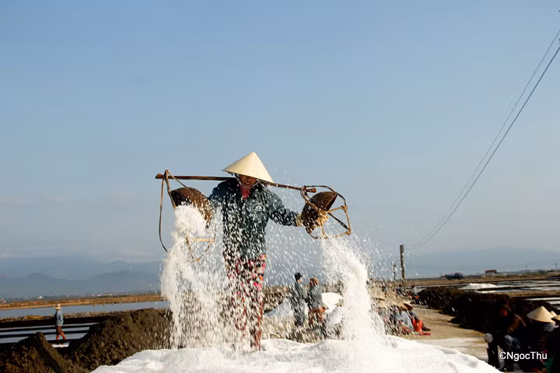 Le champ de sel de Hon Khoi ảnh 5