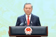 Le secrétaire général du Parti communiste du Vietnam et président de la République, To Lam. Photo : VNA. 
