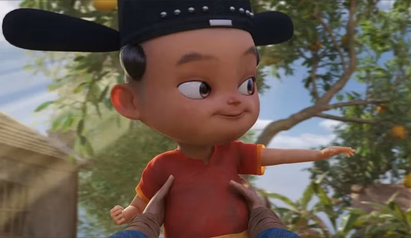 Inspiré par le personnage populaire Trang Quỳnh, souvent célébré pour son esprit et son courage dans les contes traditionnels. Photo : baovanhoa.