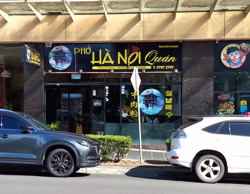 Un restaurant de Phở Hanoi à Sydney, en Australie. Partout où vivent des Vietnamiens, il y a des restaurants de "phở".