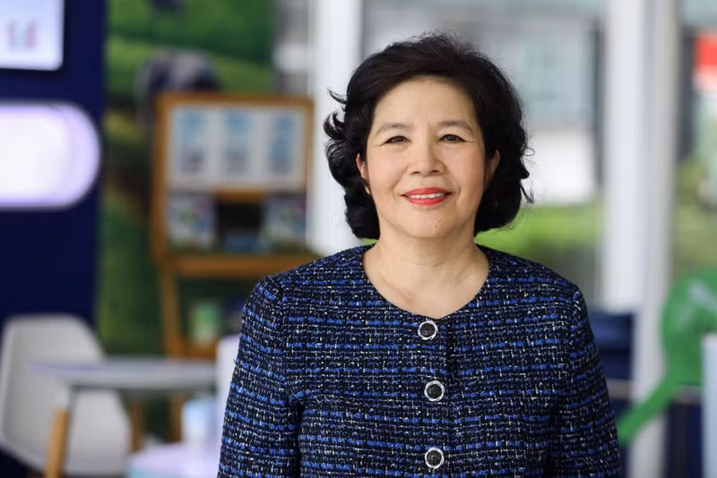 Mai Kiêu Liên, PDG de Vinamilk. Photo: VNA Mai Kiêu Liên, PDG de Vinamilk. Photo: VNA