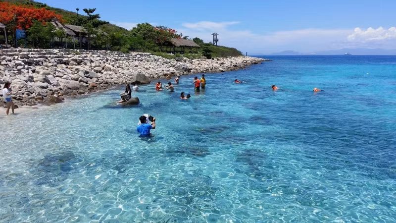 L'île Hon Mun est le meilleur endroit pour faire de la plongée avec tuba à Nha Trang. Photo: Wikimedia Commons 