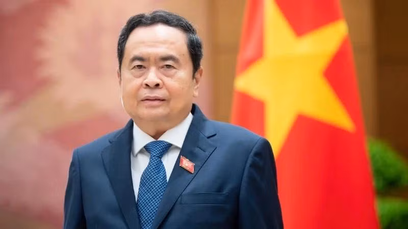 Le président de l'Assemblée nationale du Vietnam, Tran Thanh Man.