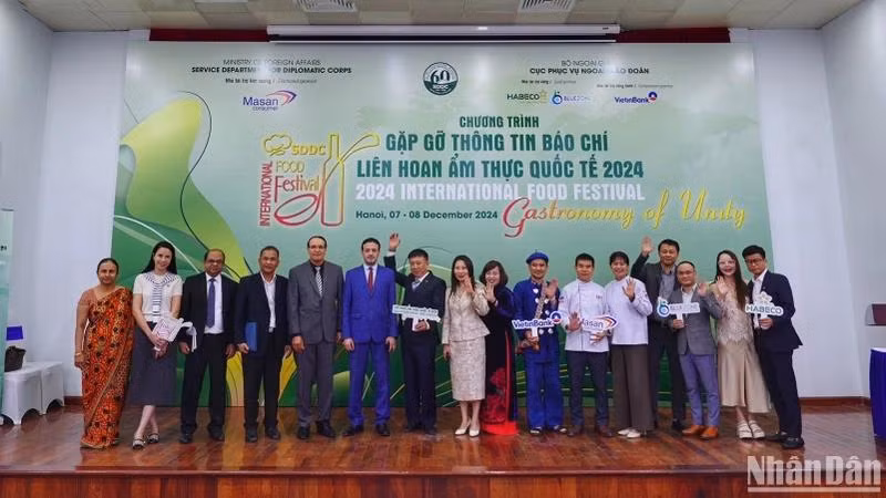 Le Festival international de la gastronomie 2024 aura lieu les 7 et 8 décembre, dans la zone du corps diplomatique de Van Phuc (no 298, rue Kim Ma, Ba Dinh, Hanoï). Photo : NDEL.