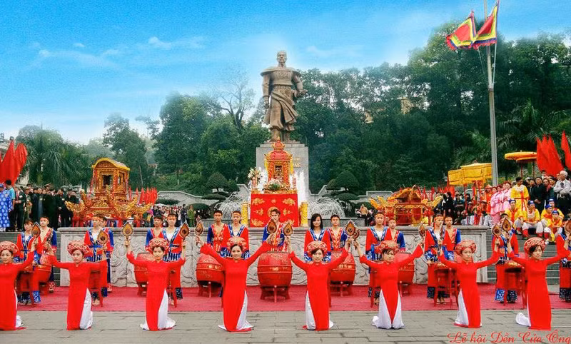 En novembre 2016, la Fête du temple de Cua Ông a été classée au patrimoine culturel immatériel national par le ministère vietnamien de la Culture, des Sports et du Tourisme. Photo : congluan.vn.