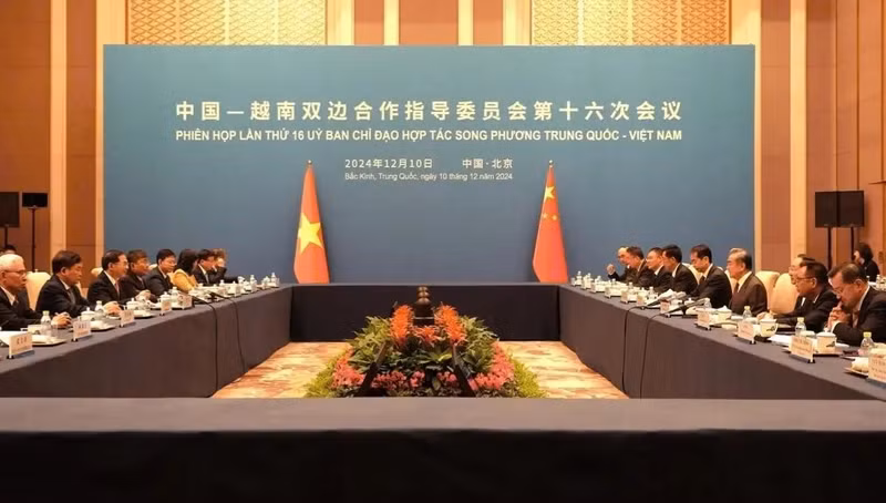 Panorama de la réunion. Photo : ministère vietnamien des Affaires étrangères.
