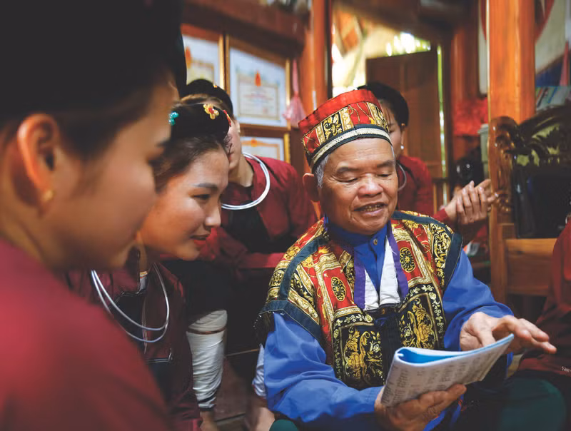 L’artisan Sâm Van Dun. Photo: CVN