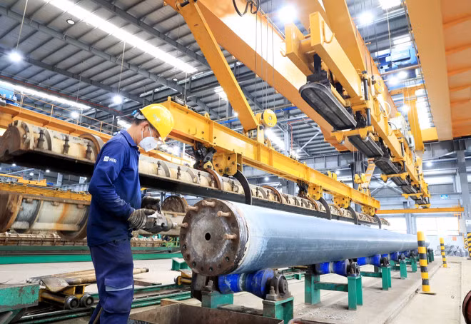 La croissance du PIB du Vietnam en 2024 est estimée à plus de 7%. Photo : VNA.