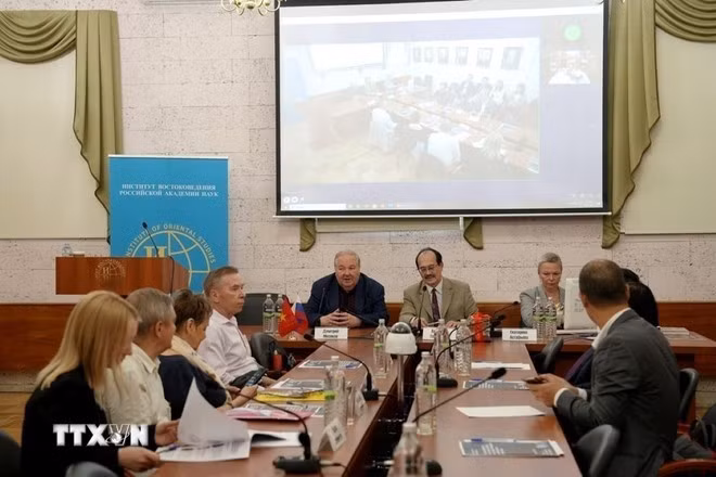 Séminaire sur les relations Vietnam-Russie à Moscou. Photo: VNA