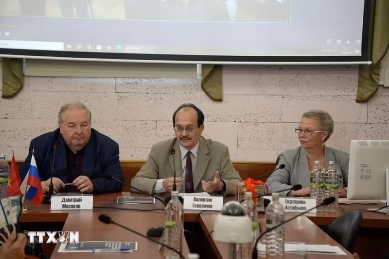 Séminaire sur les relations Vietnam-Russie à Moscou. Photo: VNA