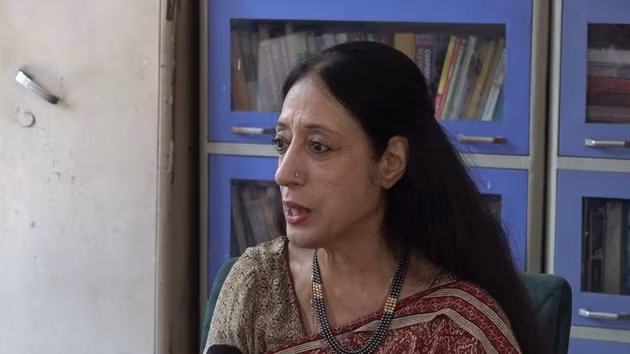 La professeure Reena Marwah, du Jesus and Mary College de l’Université de Delhi, en Inde. Photo : VNA.