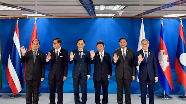 Les ministres des Affaires étrangères du Mékong et du Japon ont réaffirmé leur engagement à renforcer leur partenariat dans un esprit de co-création. Photo: Ministère vietnamien des Affaires étrangères