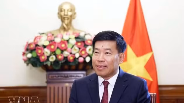 Le vice-ministre des Affaires étrangères Nguyen Manh Cuong. Photo : VNA