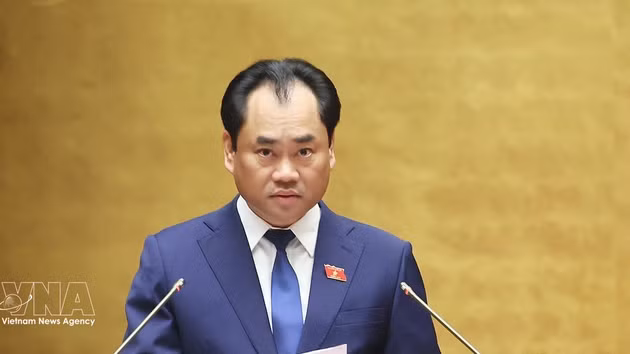 Le ministre de l’Agriculture et de l’Environnement, Trinh Viet Hung. Photo : VNA.
