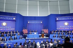 Le secrétaire général du PCV, To Lam, assiste à la réunion inaugurale du Conseil de la paix sur Gaza à Washington D.C., États-Unis. Photo : VNA.