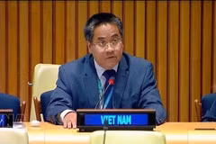 Le ministre conseiller Nguyên Hai Luu, représentant permanent adjoint du Vietnam auprès de l’ONU. Photo diffusée par la VNA