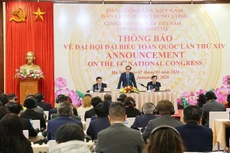 Vue d’ensemble de la conférence. Photo: baoquocte.vn