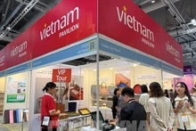 Le stand du Vietnam au Salon international des sources d’approvisionnement mondiales 2025 (Global Sources 2025). Photo : VNA.