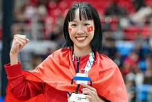 Ha Thi Hanh n'a pas besoin d'une taille imposante pour briller dans les compétitions nationales et internationales. Photo : phunuvietnam.