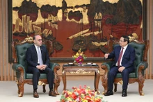 Le Premier ministre Pham Minh Chinh reçoit l'ambassadeur du Qatar au Vietnam. 