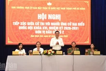 Cinq candidats aux élections des députés de l’AN de la XVIe législature dans la circonscription électorale no 2 de Da Nang.