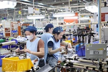 Le bon fonctionnement des projets d'IDE témoigne de la confiance des investisseurs dans le climat des affaires au Vietnam. Photo : VNA.