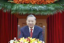 Le secrétaire général du PCV, To Lam. Photo : VNA.