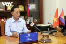 M. Sim Chy, président de l’Association khmère-vietnamienne au Cambodge. Photo : VOV.