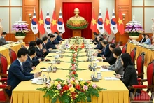 Panorama de la rencontre. Photo : VNA.