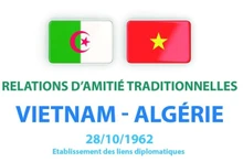 Les relations d'amitié traditionnelle Vietnam-Algérie