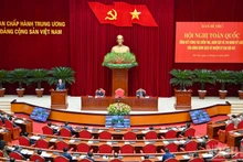 Panorama de la conférence nationale pour faire le bilan du travail d’inspection, de surveillance et de discipline en 2025 et au cours du mandat du 13e Congrès national du PCV.