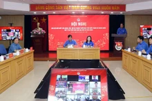 Bui Quang Huy, membre suppléant du Comité central du Parti et Premier secrétaire du Comité central de l’Union, a dirigé la conférence.