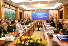 Le 15e Dialogue sur la politique de défense Vietnam-Inde, le 10 novembre à Hanoï. Photo : VNA.