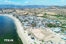 La centrale nucléaire Ninh Thuan 1 devrait être construit dans le village de Vinh Truong, commune de Phuoc Dinh, district de Thuan Nam. Photo : VNA.
